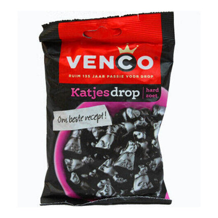 Venco Katjesdrop / Cat Shaped Licorice 166g ( BB 02/12/2024 )