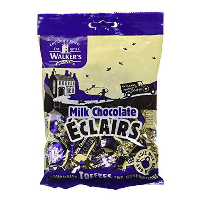 Walker's Milk Chocolate Eclairs Toffees 150G ( BB 11/03/2026 )