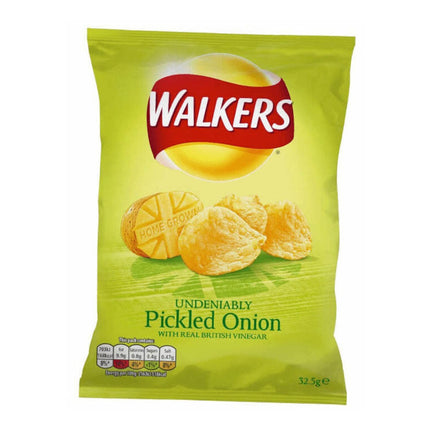 Walkers Pickled Onion Crisps 32.5G ( BB 17/01/2026 )