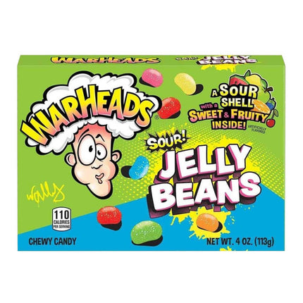Warheads Sour Jelly Beans 113G ( BB 17/06/2024 )