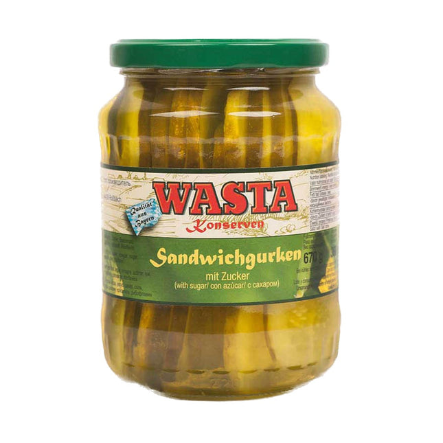 Wasta Konserven Sandwich Gurken 720Ml ( BB 31/07/2026 )