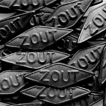 Matthijs Zoute Giga Snippers / Large Diamond Licorice 1kg bag ( BB 30/08/2026 )